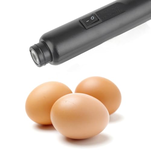 Milltrip LED Egg Candler Tester - Mini Light Tester | for Chicken/Duck/Bird Egg Fertility Testing & Hatching Monitoring, Ideal for Farmers, Schools, Science Projects