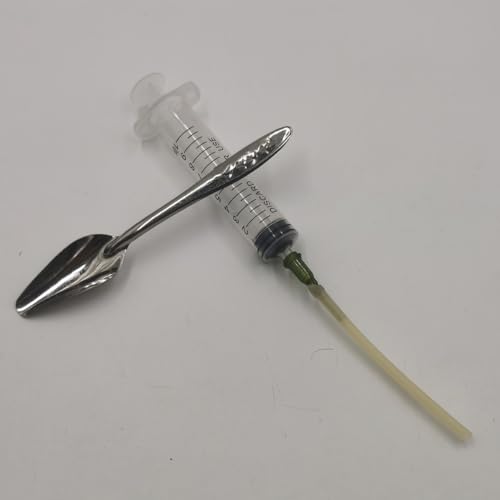 ZCZQC 6PCS Parrot Feeding Tools Food Grade Soft Silicone Feeding Syringe for Feeding Milk or Medication to Baby Birds and Sick Birds Milk Spoon Feeder Feeding Syringe Large Needle Milk Cup 100ml