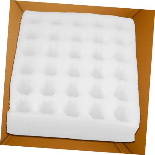 PRETYZOOM Egg Crate Panel Cell Egg Storage Tray for Shipping Material Compartment Convenient Packaging - size: 30.00X25.00X5.80CM