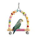 Bird Swings Toys for Parrot Parakeets – Natural Hanging Chew Toy for Conures, Budgerigars, Finches, Lovebirds, Parrots and Small Moderate-Sized Birds