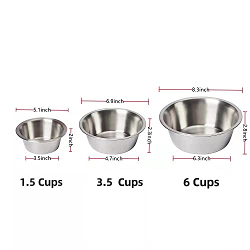 FOYO Elevated Cat Bowls, Raised Cat Food and Water Bowls,Wall Mounted Pet Comfort Feeding Bowls - size: 1.5 cups(12 OZ)