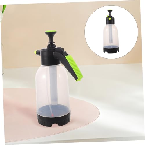 Cabilock Hand Pump Sprayer Bottle Plastic Water Mister 2l for Parrots and Plants, Large Capacity with Easy Operation for Indoor Use and Travel