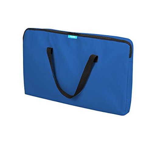 Deluxe Premium Pet Dog Playpen Portable Soft Dog Exercise Pen Kennel with Carry Bag for Dogs, Cats, Kittens, and All Pets (Medium, Blue) - color: Blue, size: Medium