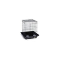 HomeStock Mountain Majesty Clean Life Bird Cage with Spacious Interior, Durable Build, Easy-to-Clean Features, and Secure Design for Birds' Comfort Black - color: Black