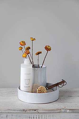 Creative Co-Op Beech Wood Brush, Dark Brown