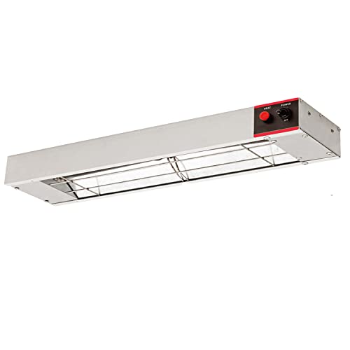 36 Inch Food Heat Lamp Commercial Food Warmer Overhead Strip Warmer 850 Watts with Chain and Us Plug,110v (36") - size: 36"
