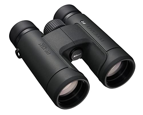 Nikon PROSTAFF P7 10x42 Binocular | Waterproof, fogproof, rubber-armored Full-Size Binocular, oil & water repellent coating & locking diopter | Official Nikon USA Model | 7 Degree Angle of View, fogproof, Nitrogen Filled Waterproof down, field of view at
