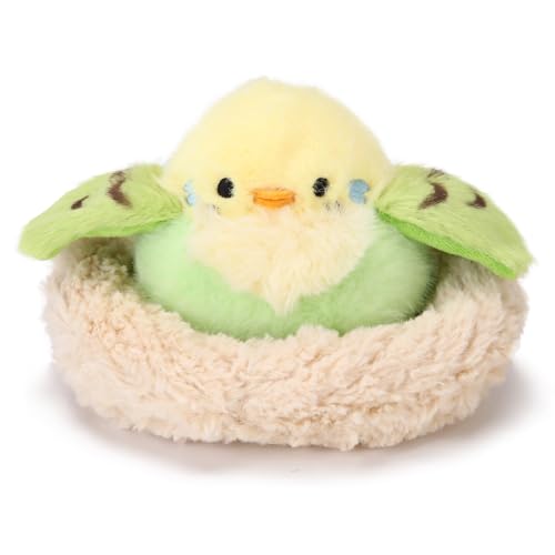 Small Bird's Nest 6.7 Stuffed Animal Soft Bird's Nest Plush for Kids - color: Birdhouse