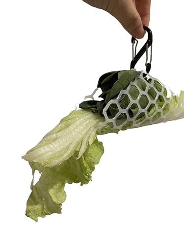 2Pcs Easy-Clean Clip Bird Cage Vegetable Feeder for Parakeet Parrot Lovebird Budgie