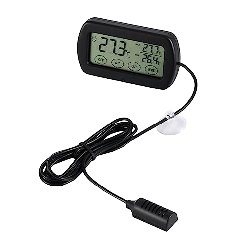 Outanaya LCD Digital Thermohygrometer Egg Incubator Probe Reptile Tank Thermometer