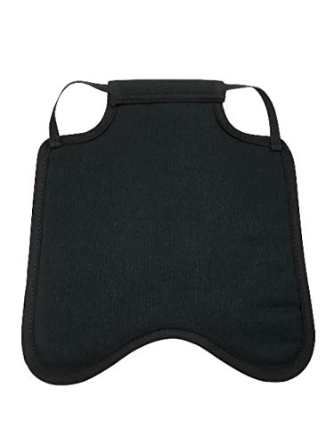 Hen Apron/Saddle, Single Strap, Large, Black - color: Black, size: Large