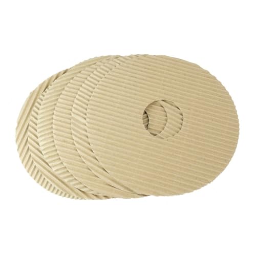 Brinsea Cardboard Hatching Mat for Mini Egg Incubators, Pack of 6 | Authentic Brinsea Mini II Incubators liner; textured, disposable floor covering helps chicks grip safely during hatching - size: Mini, 7 Eggs