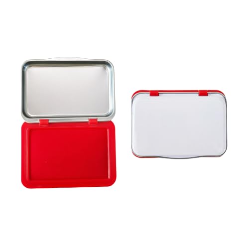 Egg Date Marking Stamp Ink Pad, 2.95 x 2.16 inches, for Fresh Eggs (RED) - color: 2 Red