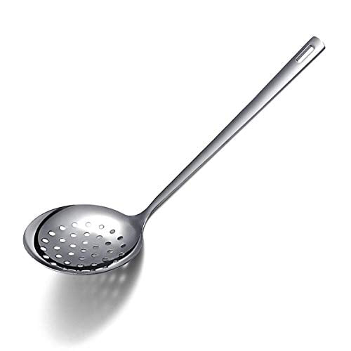 Stainless Steel Skimmer, Berglander Metal Strainer, Kitchen Cooking Skimmers For Non-Stick Cookware, Non-Stick And Heat Resistant, Dishwasher Safe, Easy to Clean - size: H. Skimmer
