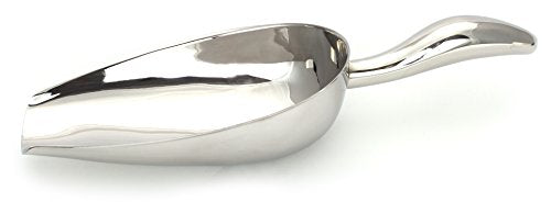 24 oz Stainless Steel Scoop, 11.5” L x 4” W | for Ice, Dog & Cat Food, Popcorn, Coffee, Candy, Sugar, Flour, Dry Goods, etc. - size: 24 oz Scoop
