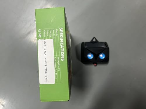 Upgraded Coyote Deterrent Predator Deterrent for Chicken Coop Accessories Protection Nite Guard Solar Animal Repellent Predator Light Eyes Nocturnal Animal Repeller