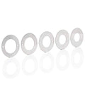 WHITEHORSE Bird House Predator Guards - Size #1 - a Set of 5 Stainless Steel Rings with a 1 9/16" Hole Size (40mm) - Protects The Entry Hole … - size: Size #1 (1 9/16")