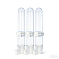 Automatic Bird Water Dispenser Cage Hanging Water Feeder with Anti-Spill Design for Parakeet Canary Small Parrot Lovebirds (3PCS 120ml Water Dispenser) - color: 3PCS 120ml Water Dispenser