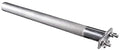 Bird Perch Stainless Steel Stand Parrot Rod Grinding Claws Trimming Beak Nails Grinding Stick Exercise Platform for Parakeet Cockatiel Conure African Grey Macaw Finch Bird Cage Accessories (M) - size: M: 8.84x 0.86inch