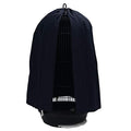 QBLEEV Classic Round Dome Top Bird Cage Cover Shield Birdcage Light Covers Skirt Accessories Screen for Parakeets Lovebirds Budgies Finches Canary Small Bird Cage Dark Blue