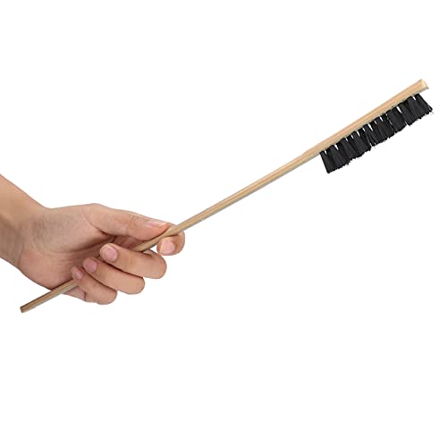 3pcs Bird Cage Cleaner Brush, Wooden Birdcage Brush, Long Handle Bird Cage Brushs Suitable for Routine Maintenance of Various Sized Cage Bodies