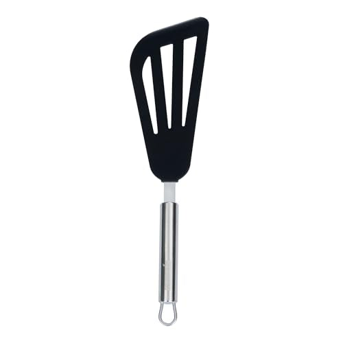 Restaurantware Black Silicone Fish Egg Turner Spatula - size: Silicone Fish/Egg Spatula