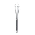 Restaurantware 10.5 in Stainless Steel Ball Whisk - German Standard Egg Beater with Ergonomic Handle, Dishwasher Safe - Manual Mixer Cooking Whisk for Baking, Stirring, Sauces, Beating - color: Ball Whisk, size: 10 3/4"