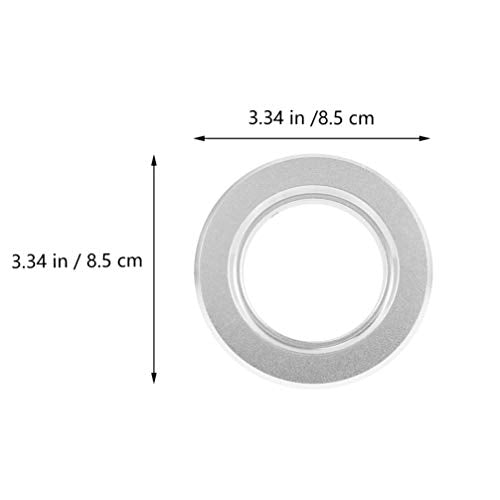 5pcs Bird House Predator Guards Stainless Steel Rings Excludes Different Bird Species and Protects The Entry Hole 65mm