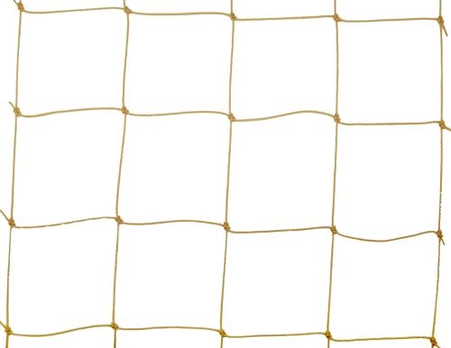 Bird B Gone Bird Net 2000 (Stone) - (50' x 100') – 2" Mesh Heavy-Duty Bird Netting – Knotted Polyethylene Exclusion Net for Pigeons, Seagulls and Larger Birds - color: Stone/Tan, size: 50x100