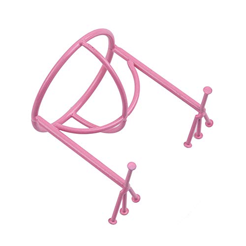 AKOAK 1 Pack Cute Chicken Shape Powder Puff Storage Rack, Makeup Egg Drying Rack, Makeup Gourd Puff Sponge Display Stand Beauty Tools (Pink) - color: Pink