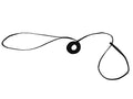 Original American-Made Slip Lead, 3/16" x 48", Black - color: Black, size: 3/16"x48"
