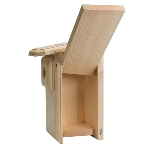 Bird Habitats Open-Top Bluebird House, Predator-Resistant Nest Box