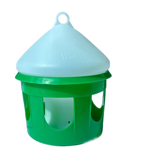 Plastic Drinker with Handle for Pigeon Birds Water Dispenser accessorries 1.5L