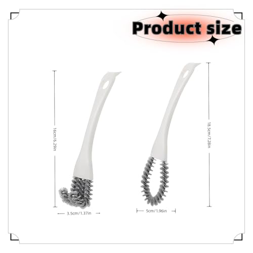 2 Pack Oven, Stove & BBQ Cleaning Brush Set with Scraper Heads, for BBQ Grates, Kitchen Crevices, Oven Racks and Bird Cage Dead Corner Gap Brush