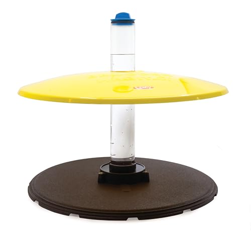 Cozy Chickens Brooder Habitat Plus – Safer Than Heat Lamps, 36 Watt Heated Brooder for Warm Newborn Chicks with Adjustable Dome, Water Tube & Feeding Dish