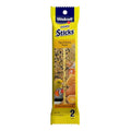 Vitakraft Crunch Sticks Parakeet Treats Egg and Honey Flavor 2 Pack - Long Lasting Seed Stick with Natural Wood Center Clip Holder and Nutritious Ingredients for Happy Engaged Birds - size: 0.7 Ounce (Pack of 2)