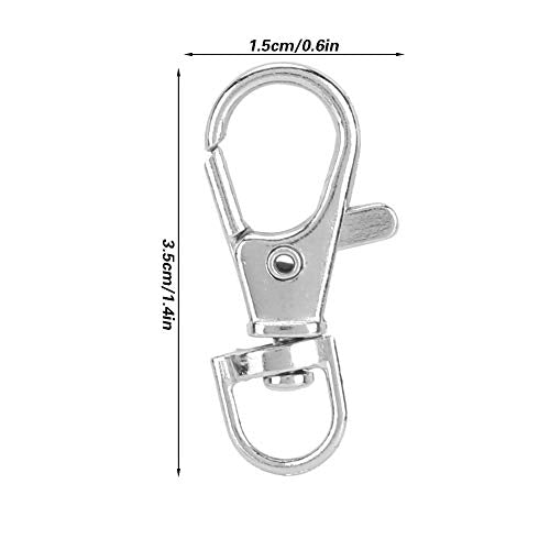 12 Pcs Bird Cage Locks, Metal Pet Cage Door Lock Hook Clip Prevent Claw Trigger Open Birds Cage Accessories