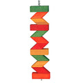 Featherland Paradise - Multi-Colored Zig Zag Chew - Bird Toys for Large Birds