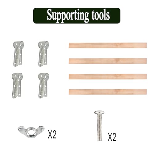 4 pcs Chicken Roosting Bars Single Wooden Pole, Chicken Supplies For Coop,Chicken Coop Simple Accessories,Angle-Adjustable Chicken Coop Toys,Birds Training Platform For Cockatiels Lovebirds And Parrot
