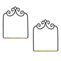 2 Pack Hummingbird Swing Metal Frame Hummingbird Perch Wild Bird Swing with Wooden Dowel for Hanging Outside