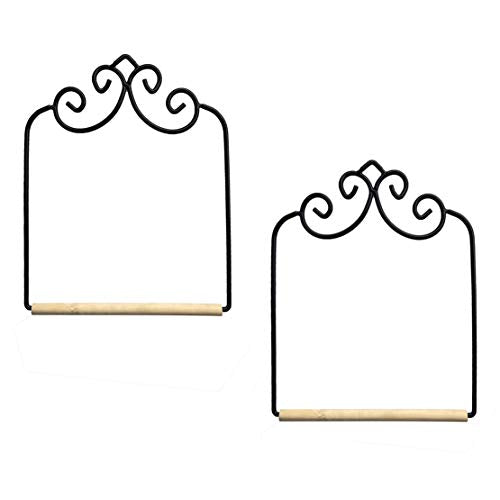 2 Pack Hummingbird Swing Metal Frame Hummingbird Perch Wild Bird Swing with Wooden Dowel for Hanging Outside
