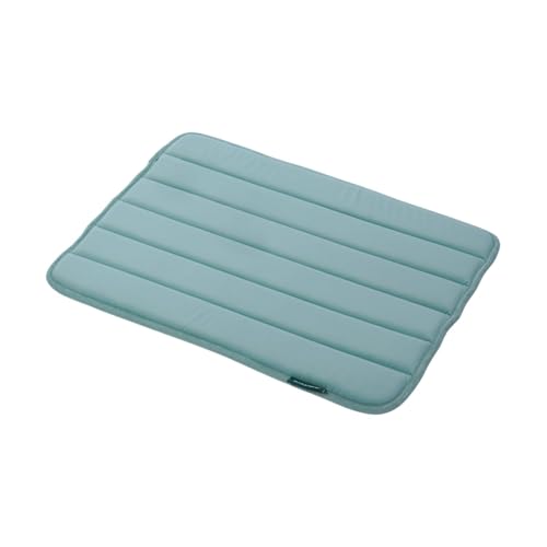 BALANCE Dog Crate Pad, Dog Foam Crate Mat Kennel Pad, Washable Water-Resistant Pet Bed Flat Dogs Cage Mat for Small Dogs - color: Granite Green, size: 24.0"L x 18.0"W x 0.8"Th