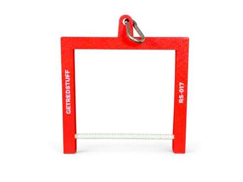 Hummingbird Swing and Perch, Outdoor - Red, Weatherproof Resting Perch Sized for a Hummingbird's Claws, with Stainless Clip for Any Feeder or Hook - GetRedStuff