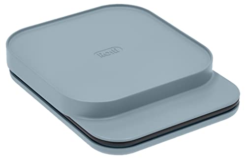 Rosti Mensura Kitchen Scale Accurate Measurements Made Effortless - Experience Precision Cooking with Battery - Powered Convenience - Requires 3 AAA Batteries for Reliable Performance (Dusty Blue) - color: Dusty Blue, size: 16.5 x 20.3 x 3cm