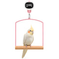 Hanging Bird Weight Scale,Parrot Scale with Swing,Digital Bird Cage Perch Scale for Easy Weight Monitoring,Suitable for Conures, Budgerigars,Finches,Lovebirds and Small Moderate-Sized Birds (Pink)