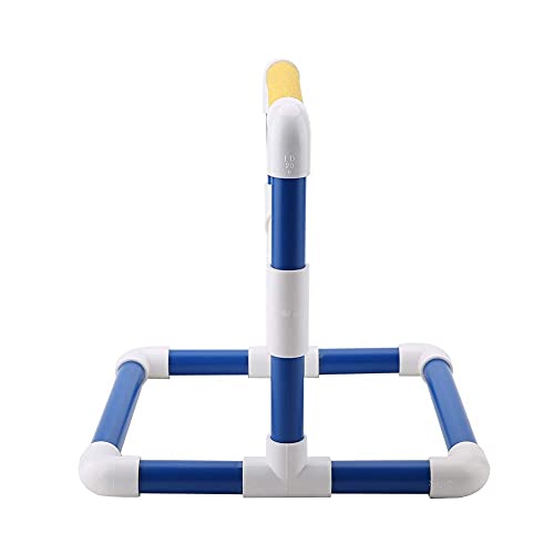 Bird Perch, Parrot Stand Perch Rack Bird Play Training Stands Parrots Shower Perches for Macaw Cockatoo African Grey Budgies Parakeet (PVC)