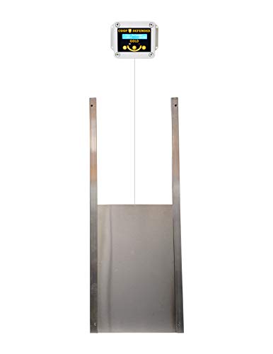 My Favorite Chicken Automatic Chicken Coop Door – Battery Powered Electric Chicken Door with Auto Timer & Solar Sensor, Safe Smart Chicken Door Opener for Chicken & Duck Coops