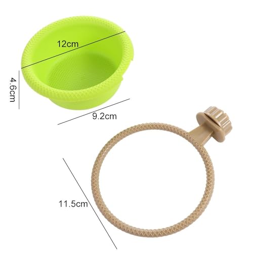 Kopida Multi-Function Bird Bath for Cage, Universal Style Small Tub Bowl for Hang Inside Cage Birdbath Shower for Parrot/Parakeets/Cockatiels/Canary/Budgerigar (4.7")