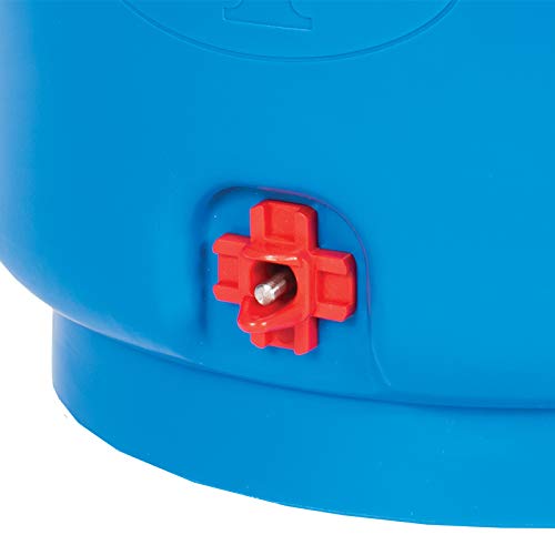 Premier 1 All-Season Heated Poultry Waterer for Chickens & Ducks – 3 Gallon | 100W thermostat keeps water unfrozen to -20°F. Quick-fill cap, 3 recessed nipples, 16 ft detachable cord. Up to 35 birds.