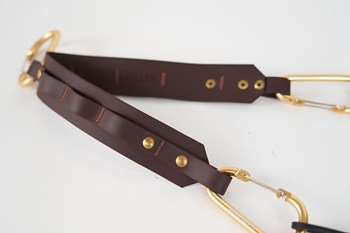 HEYDAY Bare Strap Bird Tote Kit – Minimalist 12-Drop Game Carrier with HydroLeather Strap & Steel Cable Drops